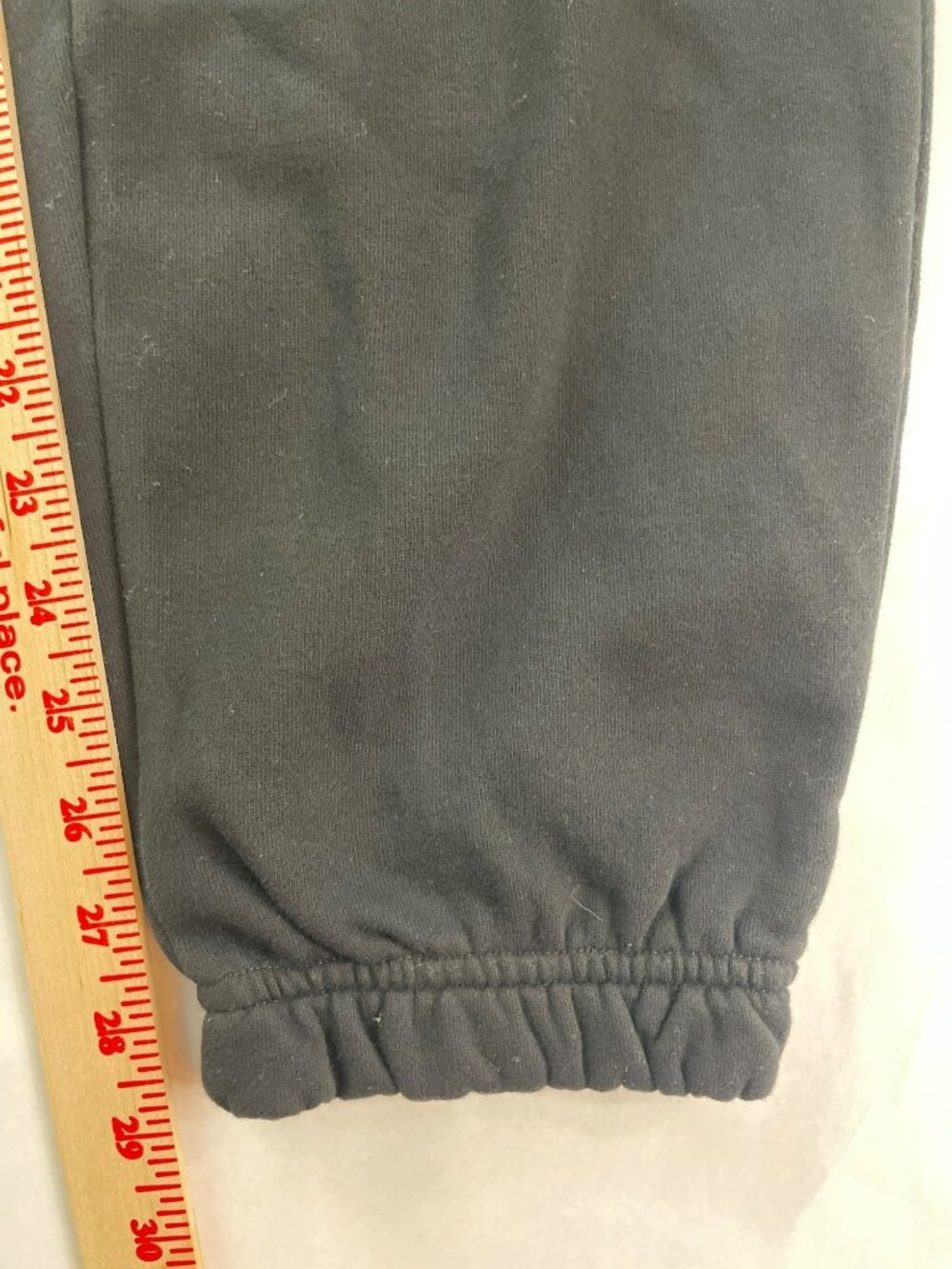 Gargae Ultra Fleece Boyfriend Jogger Pants Jet Black Elastic Women's Sz M $60NWT - Picture 10 of 10
